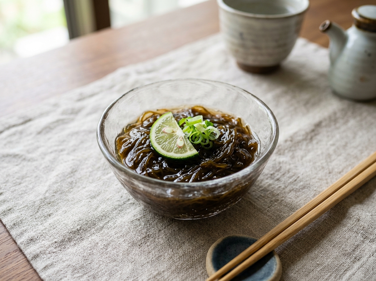 生もずく小鉢